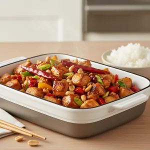 Poulet kung pao - Recette restauration collective