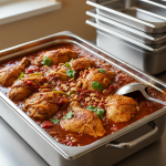 Poulet mafé - Recette restauration collective