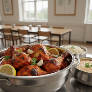 Poulet tandoori - Recette restauration collective