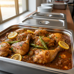 Poulet yassa - Recette restauration collective