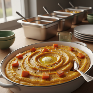 Purée carottes-potiron - Recette restauration collective