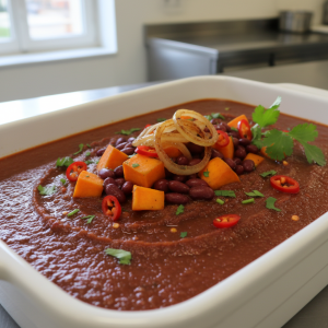 Purée de haricots rouges à la patate douce et piment - Recette restauration collective