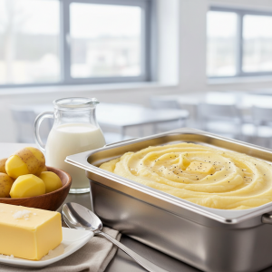 Purée de pommes de terre - Recette restauration collective