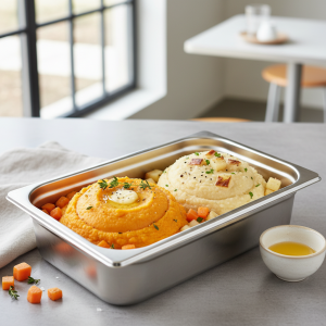 Purée duo carottes-panais - Recette restauration collective