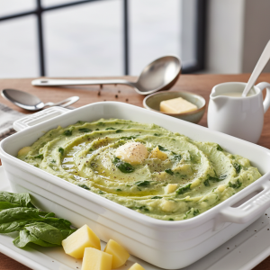 Purée épinards-pommes de terre - Recette restauration collective