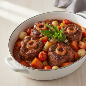 Queue de bœuf braisée - Recette restauration collective