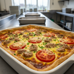 Quiche au thon - Recette restauration collective