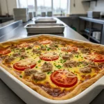 Quiche au thon - Recette restauration collective