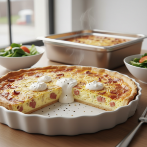 Quiche lorraine - Recette restauration collective