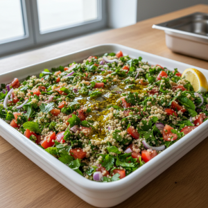 Quinoa façon taboulé libanais - Recette restauration collective