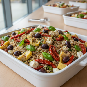 Quinoa méditerranéenne - Recette restauration collective