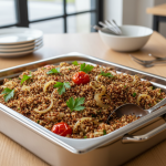 Quinoa pilaf - Recette restauration collective