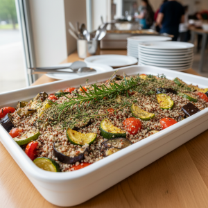 Quinoa provençale - Recette restauration collective