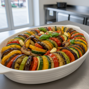 Ratatouille provençale traditionnelle - Recette restauration collective