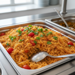 Riz basmati à la tomate et épices - Recette restauration collective