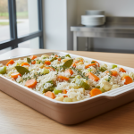 Riz blanc aux légumes d'hiver - Recette restauration collective