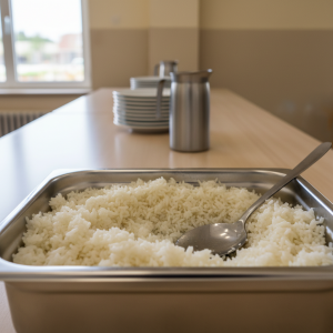 Riz blanc nature - Recette restauration collective