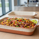 Riz complet à la mexicaine - Recette restauration collective