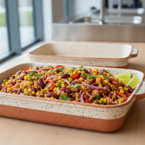 Riz complet à la mexicaine - Recette restauration collective