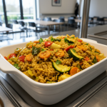 Riz complet à l'indienne - Recette restauration collective