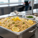 Riz grec au citron - Recette restauration collective