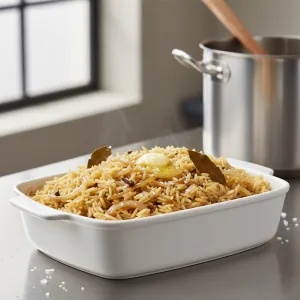Riz pilaf classique - Recette restauration collective