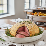 Rôti de bœuf en croûte de sel - Recette restauration collective