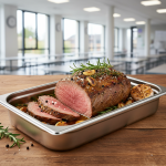 Rôti de bœuf traditionnel - Recette restauration collective