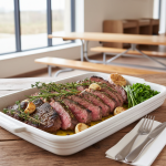 Rumsteck grillé aux herbes - Recette restauration collective