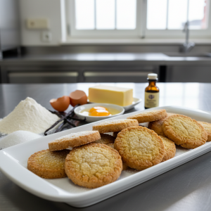 Sablés nature - Recette restauration collective