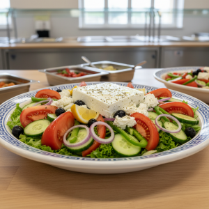 Salade à la grecque - Recette restauration collective