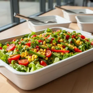 Salade à la mexicaine - Recette restauration collective