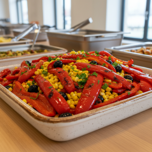 Salade andalouse (poivrons) - Recette restauration collective