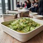 Salade asiatique au concombre - Recette restauration collective