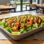 Salade Baton rouge - Recette restauration collective