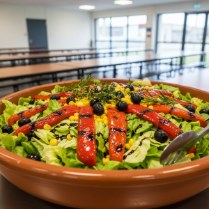 Salade camarguaise - Recette restauration collective