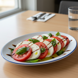 Salade caprese - Recette restauration collective