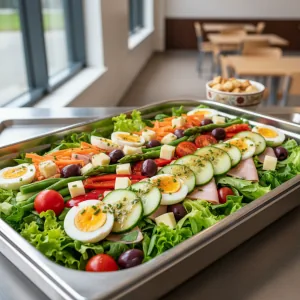Salade composée - Recette restauration collective