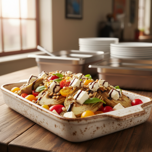 Salade d'artichauts primavera à l'italienne - Recette restauration collective