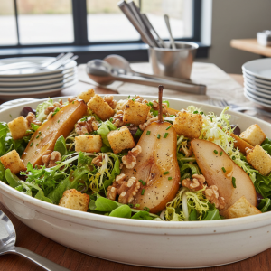 Salade d'automne (composée) - Recette restauration collective