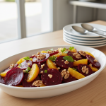 Salade de betteraves à l'orange - Recette restauration collective