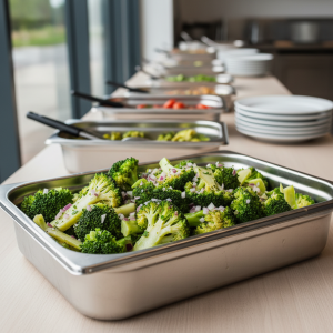 Salade de brocolis simple - Recette restauration collective