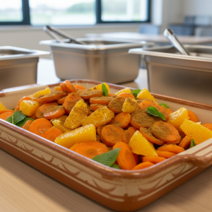 Salade de carottes, oranges et cumin - Recette restauration collective