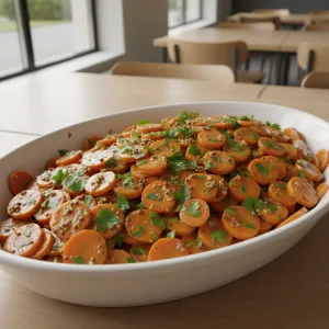 Salade de carottes Vichy - Recette restauration collective
