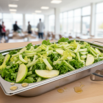 Salade de céleri-branche et pommes - Recette restauration collective