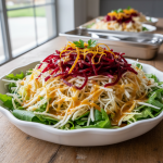 Salade de céleri-rave et betterave - Recette restauration collective