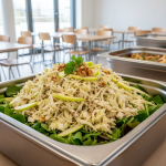 Salade de céleri-rave et pomme verte - Recette restauration collective