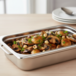 Salade de champignons et noisettes - Recette restauration collective