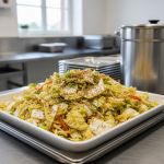 Salade de chou chinois et graines de sésame - Recette restauration collective