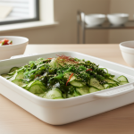 Salade de concombre à la japonaise - Recette restauration collective